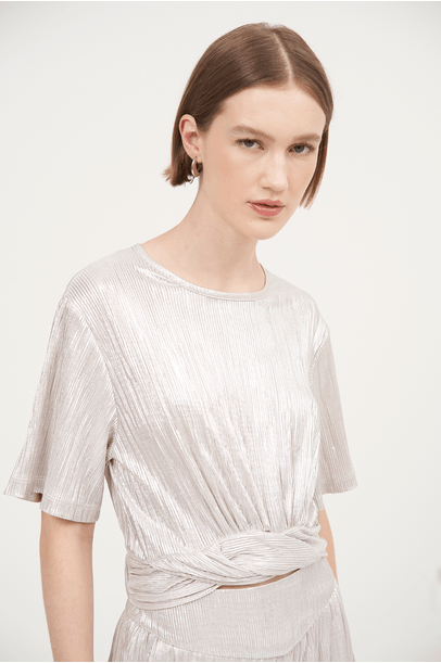 Camiseta Fisher Prata Savy - Prata