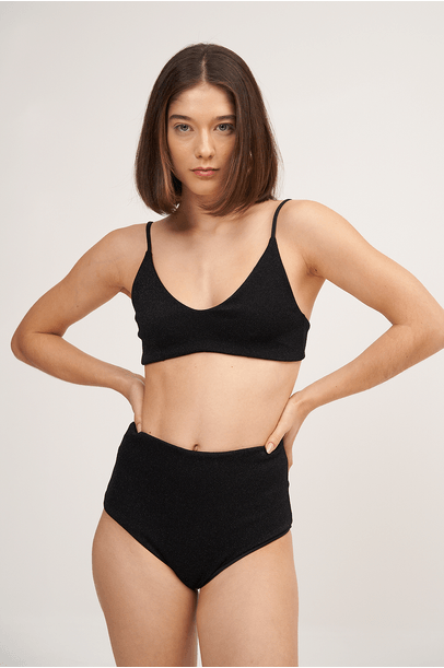Biquíni Lurex Choisir - Preto