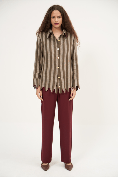 Camisa Pierrot Green All Most Vintage - Listras