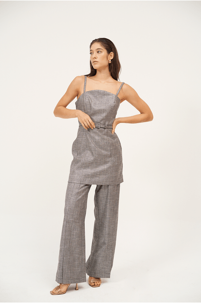 Mini Dress Yo Silver All Most Vintage - Xadrez