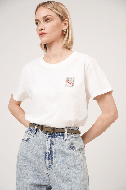 T-Shirt Taj All Most Vintage - Off White