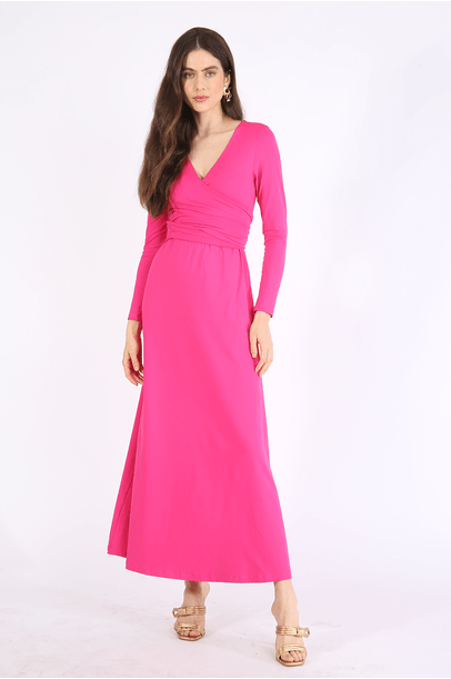 Vestido Lié Transpasse All Most Vintage - Rosa