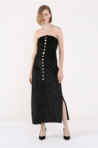 Vestido Diamond All Most Vintage - Preto