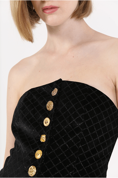 Vestido Diamond All Most Vintage - Preto