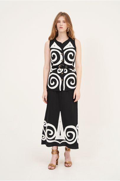 Saia Pavone All Most Vintage - Preto