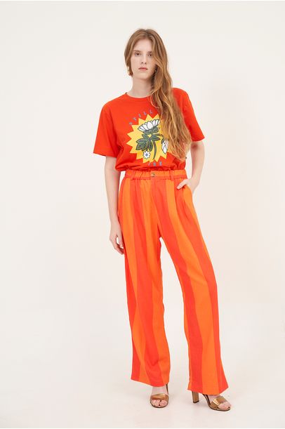 T-Shirt Saffron All Most Vintage - Laranja