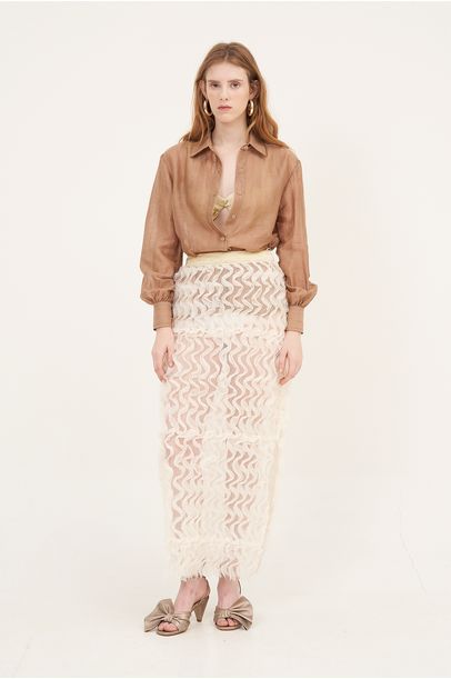 Saia Reta Welle Framed - Off White