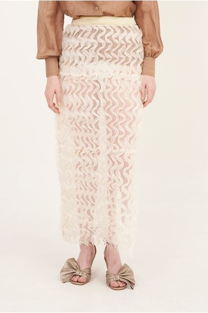 Saia Reta Welle Framed - Off White