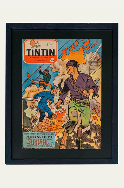 Quadro 4 "Tintin" Ad.Studio Por Paloma Danemberg - Multicolorido