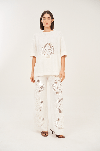 Blusa Azulejos Off White Blforyou - Off White