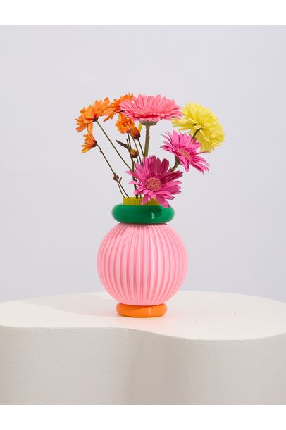 Vaso Modular Pink Cian Candle - Rosa