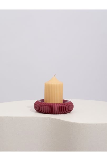 Suporte Bold Vinho Cian Candle - Vinho