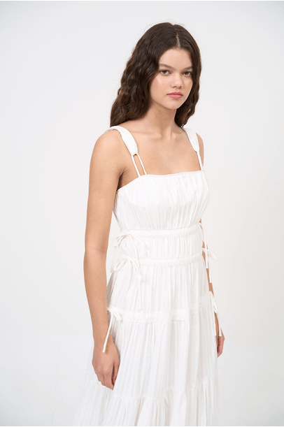 Vestido Midi Dubley Clemence - Branco