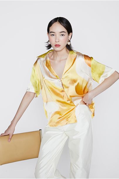 Camisa Half Lima Lo De Lui - Amarelo