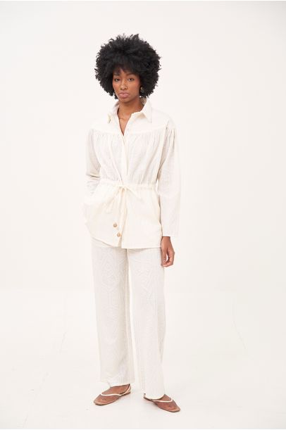 Camisa Ama Linnen - Off White