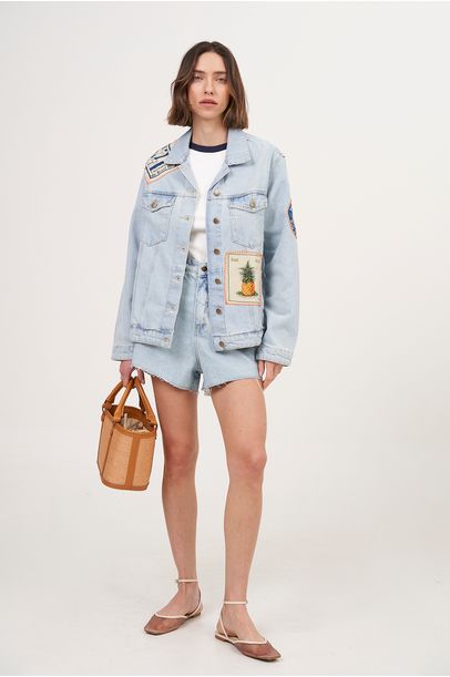Jaqueta Marge Jeans Le Soleil - Jeans
