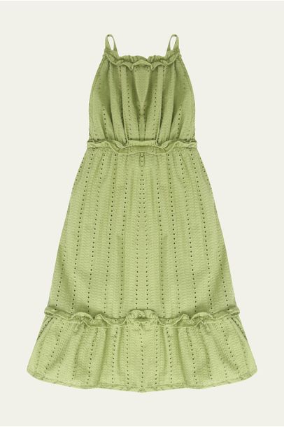 Vestido Kind Romantique Vert Edamami - Verde