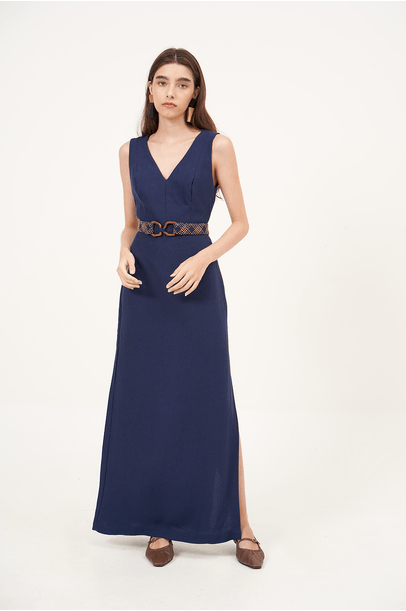 Vestido Alda Marinho Aleha - Marinho