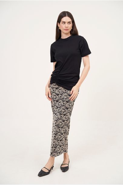 Camiseta Rene Framed - Preto
