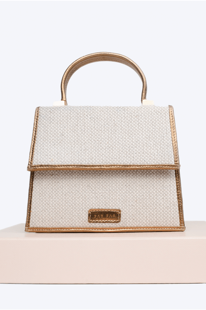 Bolsa Meghan Tresse Off White Par Par Bags - Offwhite