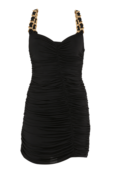 Vestido Chunky Chain Preto Lilly Sarti - Preto