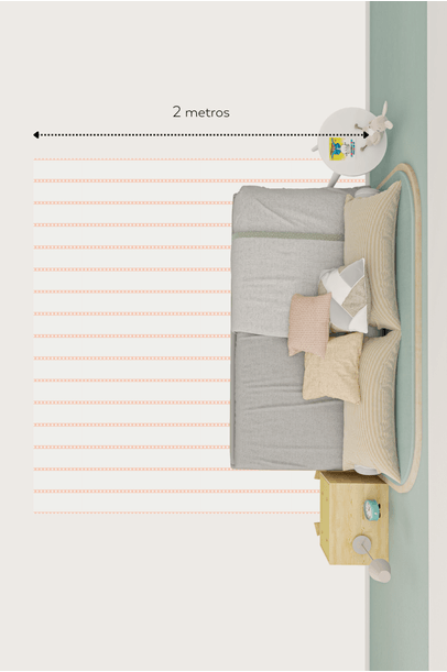 Tapete Playmat Pesponto Edamami + The Kid´s List - Rosa