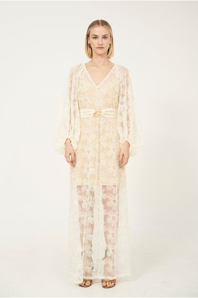 Vestido Fuji Linnen - Off White