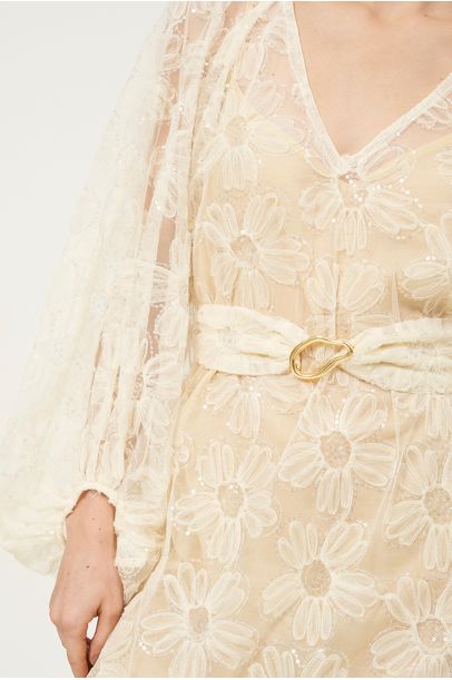 Vestido Fuji Linnen - Off White