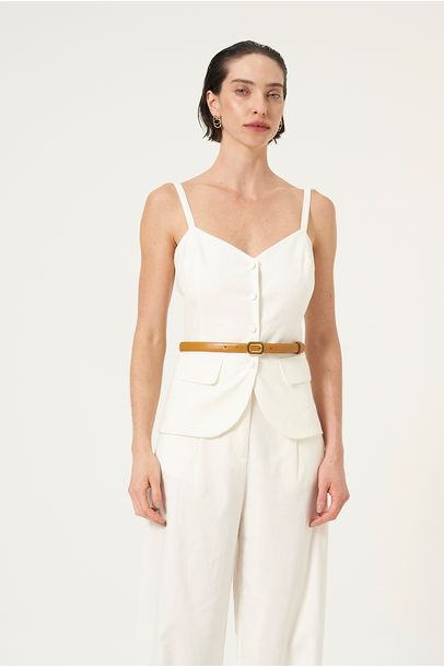 Regata Alfaiataria Nile Clemence - OFF WHITE
