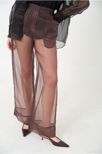 Calça Lalique Framed - Marrom