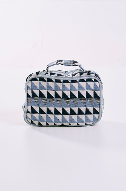 Necessaire De Maquiagem Gallerist + Coisas Da Lu - AZUL