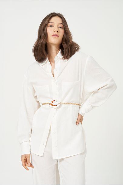 Cinto Búzios Gallerist + Studio Doppio T - OFF WHITE