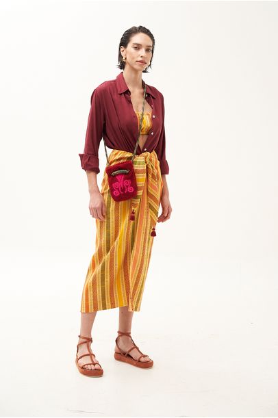Camisa Aurora All Most Vintage + Savy - VINHO