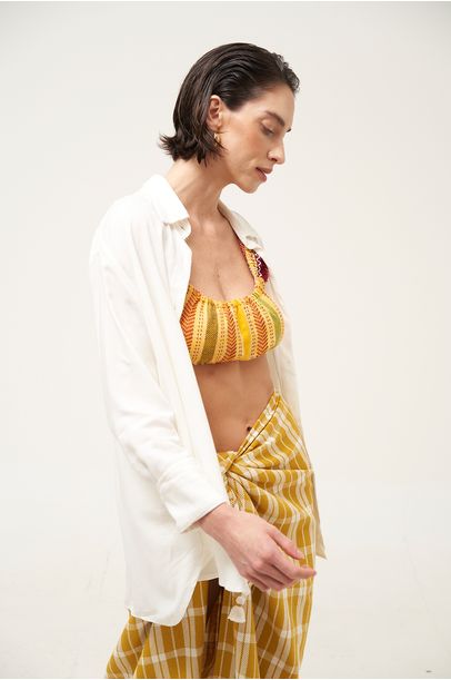 Camisa Aurora All Most Vintage + Savy - OFF WHITE