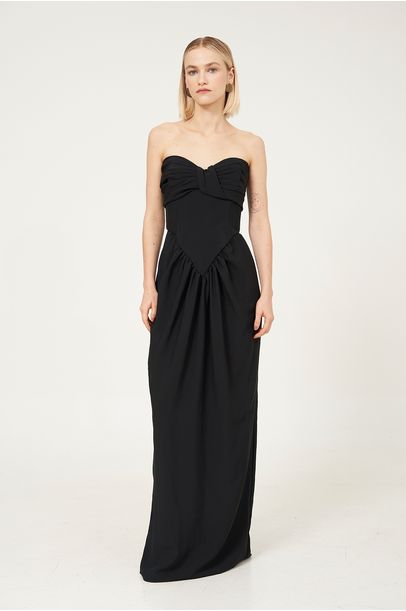 Vestido Longo Aliz RSVP PRETO
