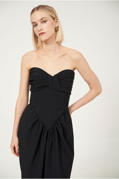 Vestido Longo Aliz RSVP PRETO