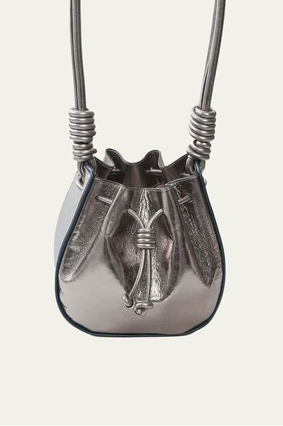Bolsa Bucket Saint-German Metrópoles Soleah - Prata