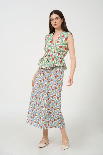 Vestido Sira Papi Lo De Lui - MULTICOLORIDO