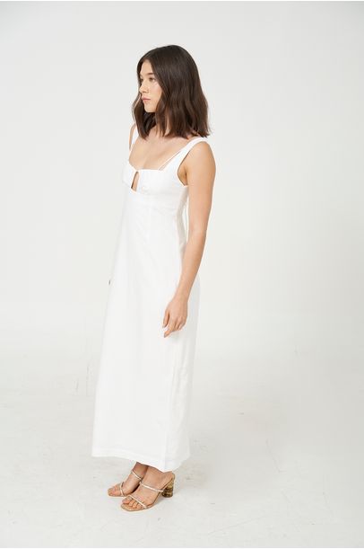 Vestido Francesca Argi - OFF WHITE