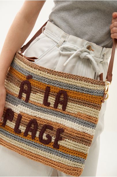 Bolsa Summer Tote La Plage Mil Linhas - MULTICOLORIDO