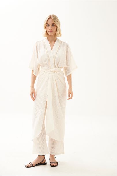 Kaftan Devore Missinclof - OFF WHITE