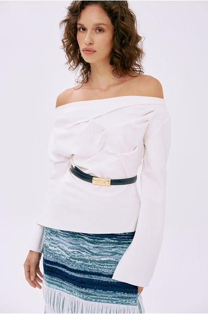 Blusa Amy Framed - OFF WHITE