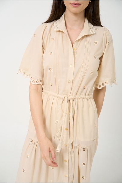 Chemise Leme Sophia Hegg - Bege