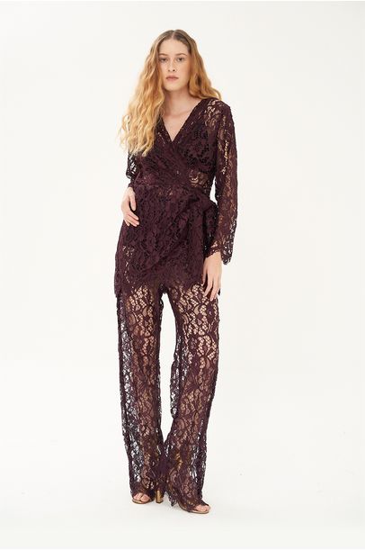 Conjunto Abstract Vinho All Most Vintage + Helena Barbero - VINHO