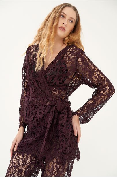Conjunto Abstract Vinho All Most Vintage + Helena Barbero - VINHO