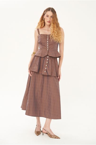 Top Beton All Most Vintage - MARROM