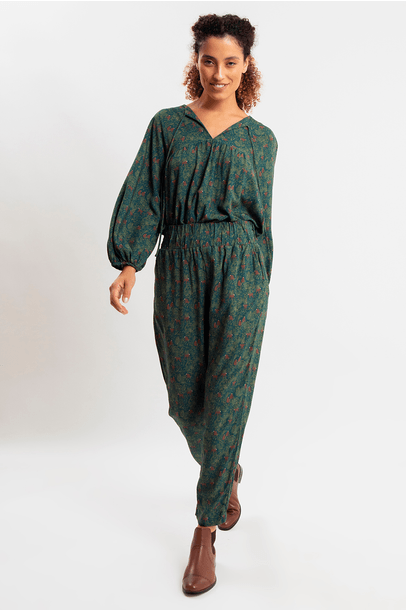 Blusa Franzida Selva Cabana - Verde