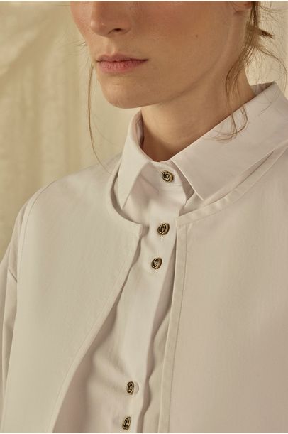 Camisa Mc Cotton Supra Paula Raia - BRANCO