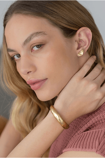 Bracelete Minos Sarpi - Dourado
