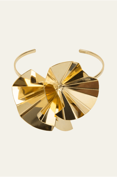 Pulseira Flora Maxi Ouro Sarpi - Dourado